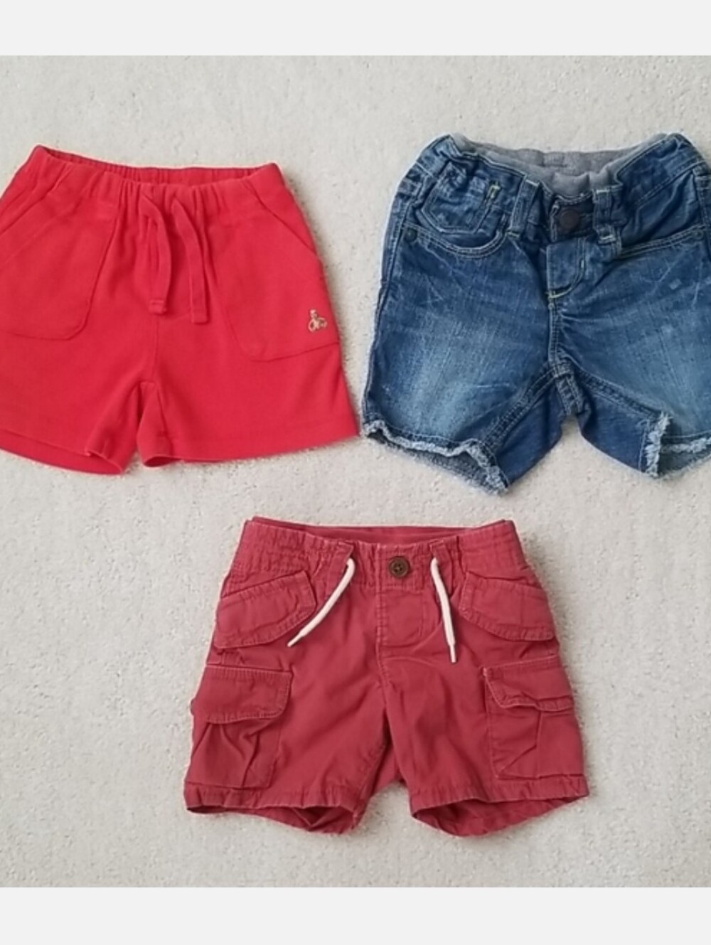 Bundle of 3 GAP 6-12 Months Shorts